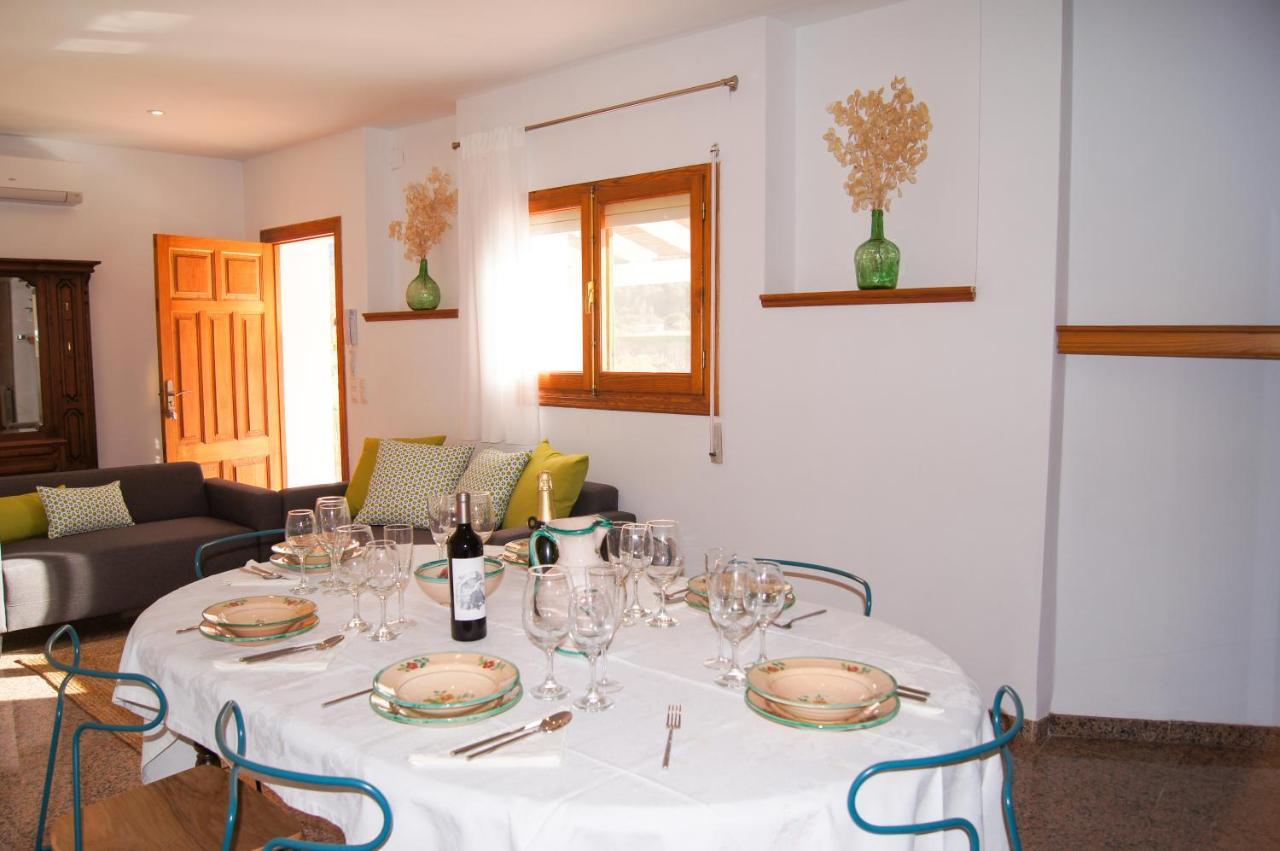 La Senia Villa Jalon Bagian luar foto